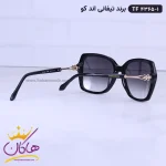 دسته عینک آفتابی زنانه تیفانی پروانه ای مشکی TF4365/1