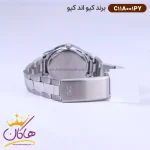 بند ساعت کیو اند کیو زنانه فلزی صفحه سفید C11A-001PY