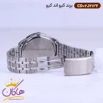قفل ساعت کیو اند کیو مردانه فلزی صفحه مشکی CD02J212Y