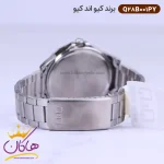 بند ساعت کیو اند کیو مردانه فلزی نقره ای Q28B-001PY