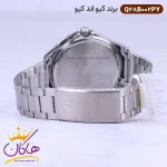 بند ساعت کیو اند کیو مردانه فلزی نقره ای Q28B-002PY