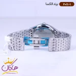 قفل ساعت الکسا مردانه فلزی نقره ای 2011