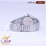 بند ساعت الکسا زنانه فلزی نقره ای 2012