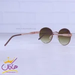دسته عینک آفتابی زنانه آیس برلین فریم گرد رزگلد CLANDE/5