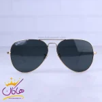 عینک آفتابی ری بن مردانه فریم طلایی خلبانی 3026/3