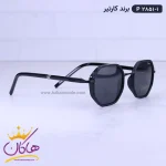 عینک آفتابی کارتیر مردانه تمام مشکی P 2851/1 از نمای کناری