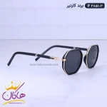 عینک آفتابی کارتیر مردانه فلز طلایی P 2851/2 از نمای کناری