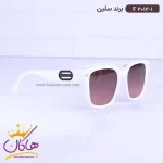 عینک آفتابی سلین زنانه سفید f 2012/1 از نمای کناری