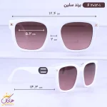 ابعاد عینک آفتابی سلین زنانه سفید f 2012/1