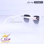 دسته عینک آفتابی شنل زنانه سفید f 2057/1