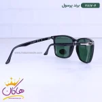 دسته عینک آفتابی پرسول مردانه شیشه سبز 2817/2