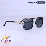 عینک آفتابی پورشه مردانه طلایی P 2847/2 از نمای کناری