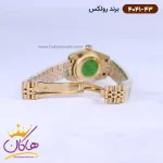 قفل ساعت رولکس زنانه فلزی دیت جاست طلایی 4041/43