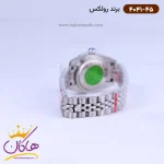 بند ساعت رولکس زنانه فلزی دیت جاست نقره ای 4041/45