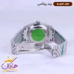 قفل ساعت رولکس مردانه فلزی دیت جاست نقره ای 4043/43