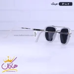 دسته عینک آفتابی مردانه نقره ای P 10/2