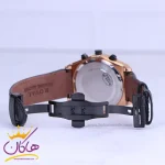 ساعت مچی عقربه ای مردانه الگانس رویال بند چرم مشکی ER2129/1