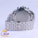 ساعت مچی مردانه الگانس فلزی نقره ای صفحه مشکی 4200/9