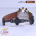 ساعت بند چرم مشکی مردانه الگانس رویال ER2127/2