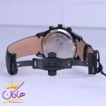 ساعت الگانس عقربه ای مردانه بند چرم مشکی G2100/1