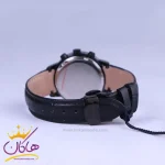 ساعت الگانس مچی عقربه ای زنانه بند چرم مشکی L2095/2