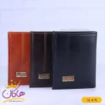 رنگبندی کیف پول جیبی مردانه چرم فراگامو کد 440