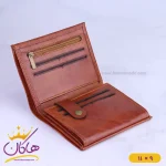 کیف پول جیبی مردانه چرم فراگامو کد 440 چرم طبیعی بز