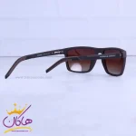 دسته عینک آفتابی مردانه پورشه قهوه ای مات P8651/1