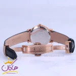 ساعت رومانسون عقربه ای زنانه بند چرم مشکی L 2093/5/5