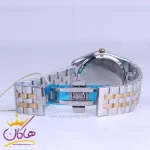 ساعت سولیدا مچی مردانه بند استیل نقره ای طلایی صفحه سفید 2140