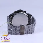 ساعت عقربه ای مردانه سولیدا بند استیل تمام مشکی 2143