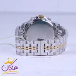 ساعت مچی مردانه سولیدا بند استیل نقره ای طلایی صفحه سفید 2143