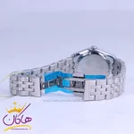 ساعت مچی زنانه سولیدا بند استیل نقره ای صفحه سفید 2140