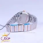 ساعت مچی زنانه سولیدا استیل نقره ای رزگلد صفحه سورمه ای S4137/7