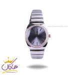 ساعت مچی سولیدا زنانه استیل نقره ای رزگلد صفحه طوسی S4137/8