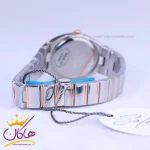 ساعت مچی زنانه سولیدا استیل نقره ای رزگلد صفحه طوسی S4137/8