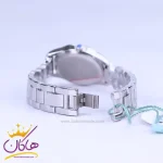 ساعت مچی عقربه ای زنانه سولیدا بند استیل نقره ای صفحه سبز S4141/2