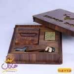 ست فندک و جاکلیدی و کیف سیگار چرم 8828/1