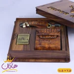 ست فندک و جاکلیدی و کیف سیگار چرم 8828/3