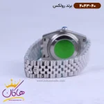 بند ساعت رولکس مردانه فلزی دیت جاست نقره ای 4043/40