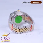 بند ساعت رولکس مردانه فلزی نقره ای طلایی دیجاست 4044/16