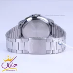 ساعت مچی مردانه کاسیو فلزی نقره ای صفحه مشکی MTP-VD01D-1BVUDF