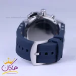 ساعت مردانه جی جی پولو بند رابر سورمه ای JPC.0224S04058/3