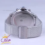 ساعت مردانه جی جی پولو فلزی بند حصیری نقره ای JPC.B01536M/2