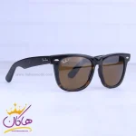 شیشه عینک آفتابی ری بن پلنگی پلاریزه RB2140