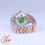 ساعت زنانه رولکس فلزی دیت جاست نقره ای طلایی 4042/58
