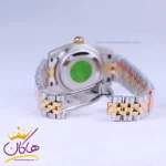 ساعت زنانه فلزی رولکس دیت جاست نقره ای طلایی 4042/58