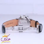 قفل ساعت مچی سیکو زنانه بند چرم قاب نقره ای کرنوگراف L9233/4