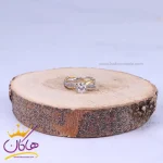 انگشتر استیل زنانه تک نگین sp1600