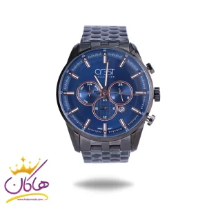 پک ساعت مچی مردانه کرست استیل صفحه آبی 9018/4